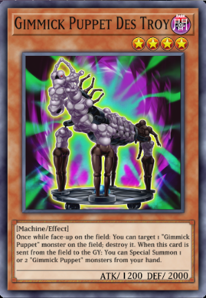 Gimmick Puppet Des Troy