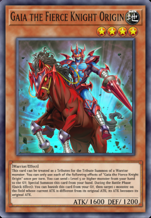 Gaia the Fierce Knight Origin