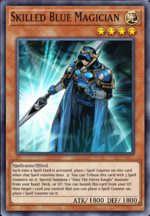 Skilled Blue Magician
