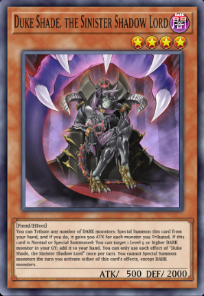 Duke Shade, the Sinister Shadow Lord