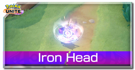 Pokemon UNITE - Iron Head: Aegislash Move Effect and Cooldown
