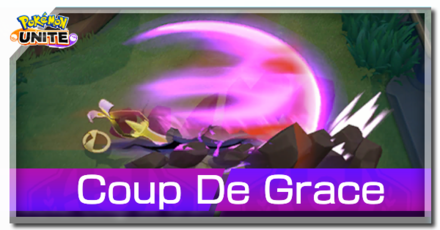 Pokemon UNITE - Coup De Grace: Aegislash Move Effect and Cooldown