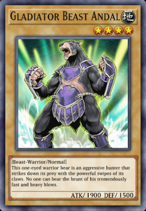 Gladiator Beast Andal