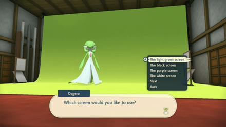 Pokemon Legends Arceus - Change the Screen and Filter