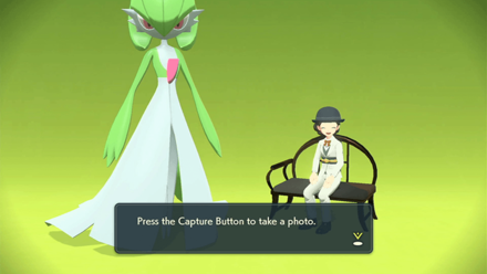 Pokemon Legends Arceus - Press the Capture Button