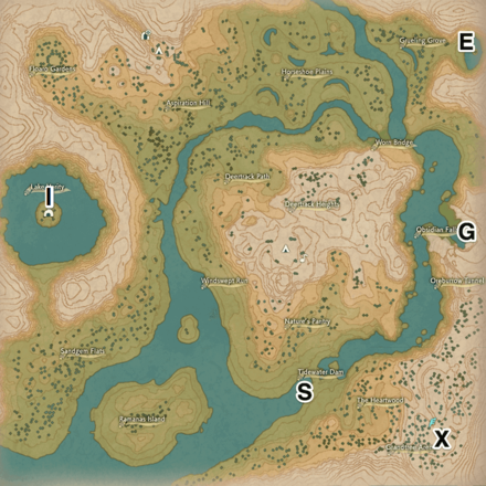 Obsidian FIeldlands Unown Map
