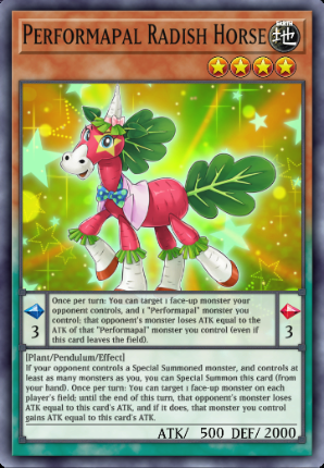 Performapal Radish Horse