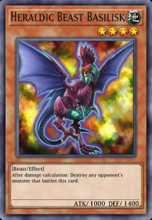 Heraldic Beast Basilisk