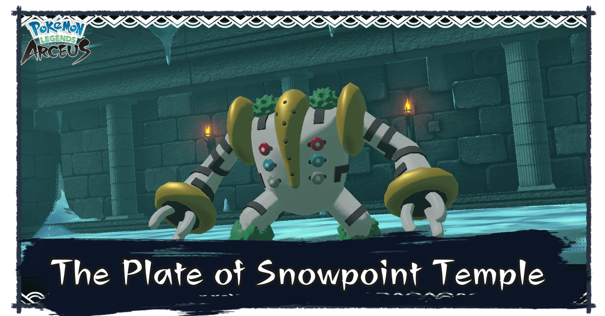 The Plate of Snowpoint Temple Mission Guide and Walkthrough Pokemon