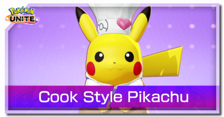Pokemon UNITE - Holowear Pikachu Cook Style Top Image