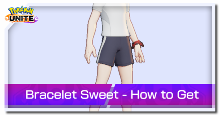 Pokemon UNITE - Skin Bracelet Sweet Top Image