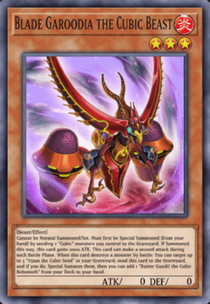 Blade Garoodia the Cubic Beast