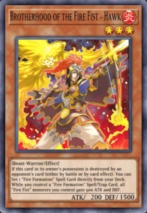 Brotherhood of the Fire Fist - Hawk