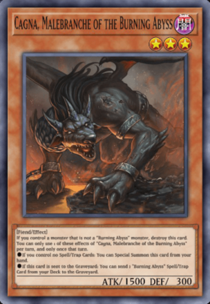 Cagna, Malebranche of the Burning Abyss