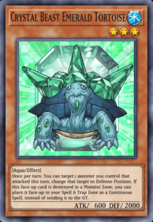 Crystal Beast Emerald Tortoise