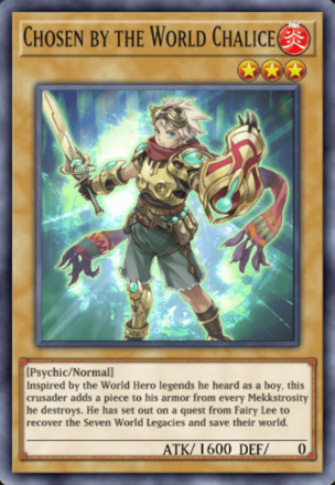 Chosen by the World Chalice