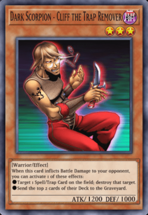 Dark Scorpion - Cliff the Trap Remover