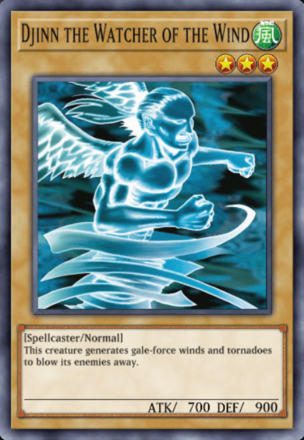 Djinn the Watcher of the Wind