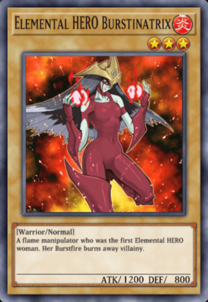 Elemental HERO Burstinatrix
