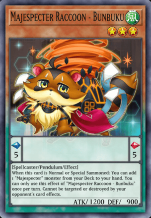 Majespecter Raccoon - Bunbuku