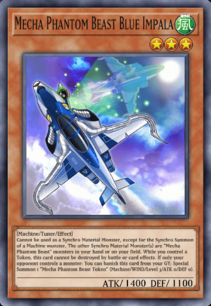 Mecha Phantom Beast Blue Impala