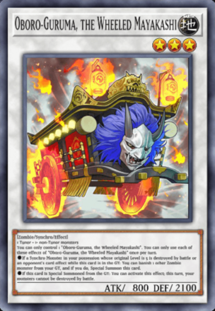 Oboro-Guruma, the Wheeled Mayakashi