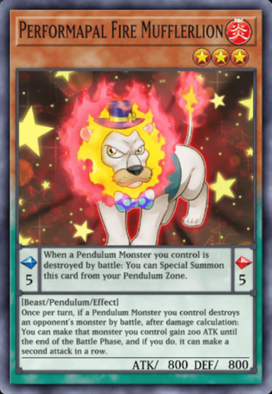 Performapal Fire Mufflerlion
