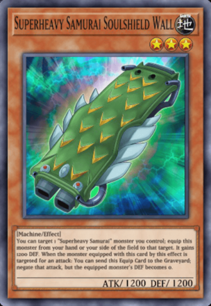 Superheavy Samurai Soulshield Wall