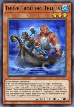 Three Trolling Trolls