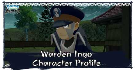 Legends Arceus - Warden Ingo character profile