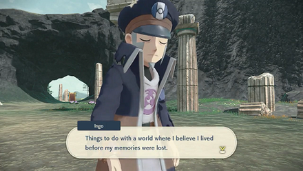 Legends Arceus - Ingo recalling his memories