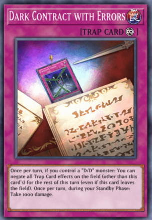 Dark Contract with Errors