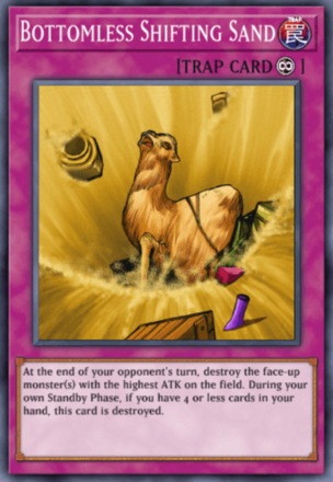 Bottomless Shifting Sand