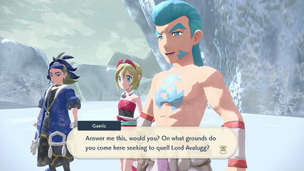 Legends Arceus - Gaeric as Avalugg