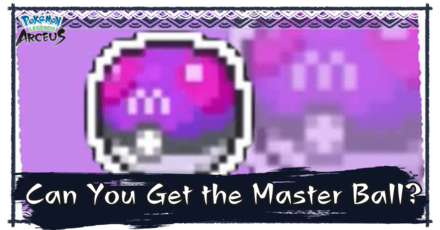Legends Arceus Can you Get Master Ball Banner.png