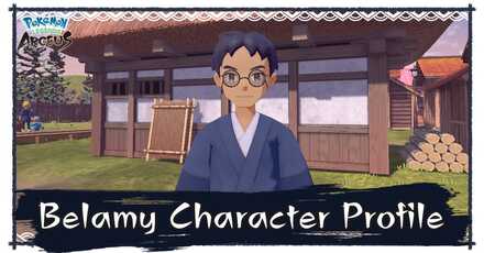 Legends Arceus - Belamy character profile