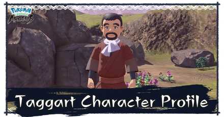 Legends Arceus - Taggart character profile