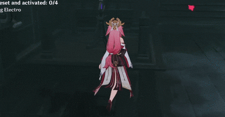Genshin - Yae Miko Story Quest - How to Activate All Lamps Using Electro
