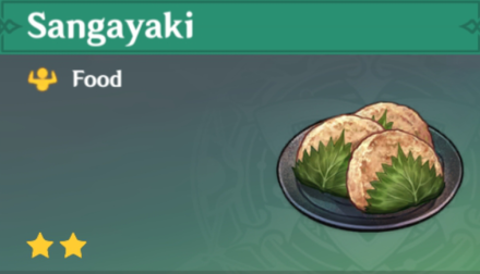Genshin Impact - How to Get Sangayaki  and Effects