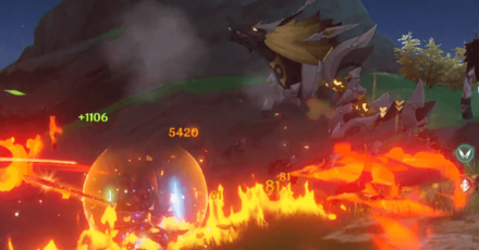 Genshin - Cleansing Light - Defeat the Rifthounds around the area