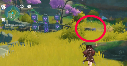 Genshin - Farewell to the Past - Follow the purple trail