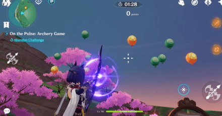 Genshin - Leisure Device On the Pulse - Shoot at The Targets