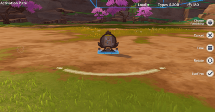 Genshin - Leisure Device On the Pulse - Place Activation Plate