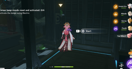 Genshin - Yae Miko Story Quest Domain Walkthrough - 6 - Ride the Elevator