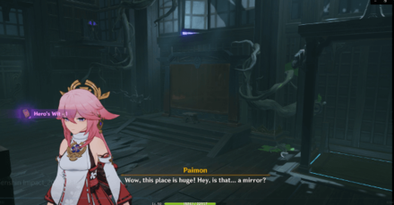 Genshin - Yae Miko Story Quest Domain Walkthrough - 2 Main Room