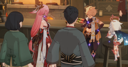 Genshin - Yae Miko Story Quest - Friendship in Writing