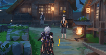 Genshin - Yae Miko Story Quest Mysterious Urban Legend - 4 Konda Village