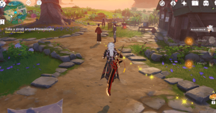 Genshin - Yae Miko Story Quest Mysterious Urban Legend - 1 Go to Hanamizaka