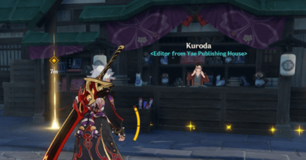 Genshin - Yae Miko Story Quest Friendship in Writing - 1 Kuroda Yae Publishing House