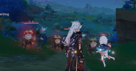 Genshin - Yae Miko Story Quest Banquet of Parting - 2 Defeat the Enemies